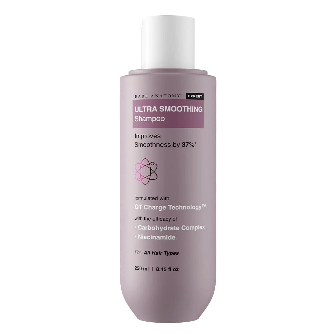 Proven Bare Anatomy Ultra Smoothing Hair Shampoo Restores Smoothing Texture by 27 Dry Frizzy Hair Paraben Sulfate For Women Men 250ml Innovative