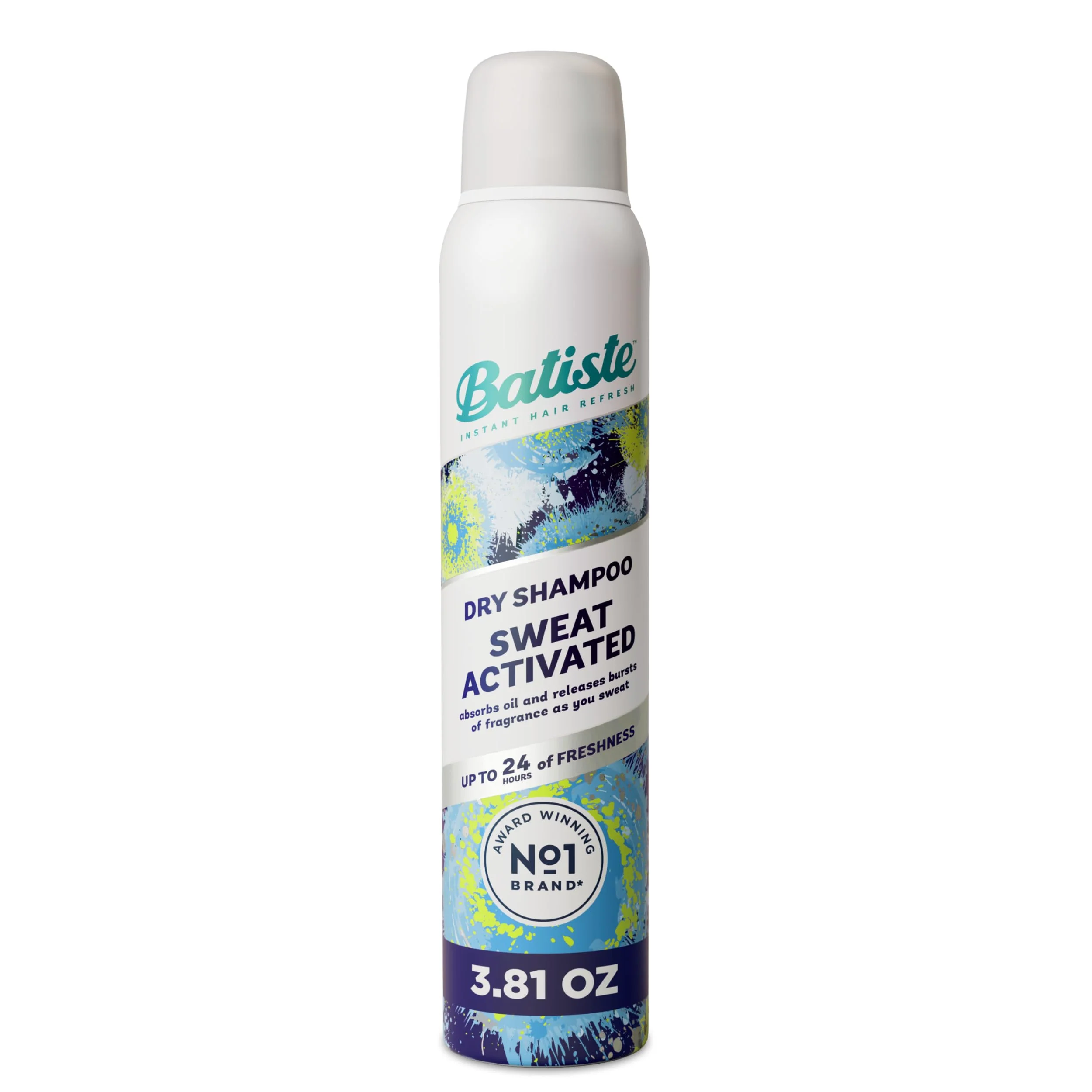 Crafted Batiste Sweat Activated Dry Shampoo with Scent-Releasing Tech 3.81 Oz Reliable