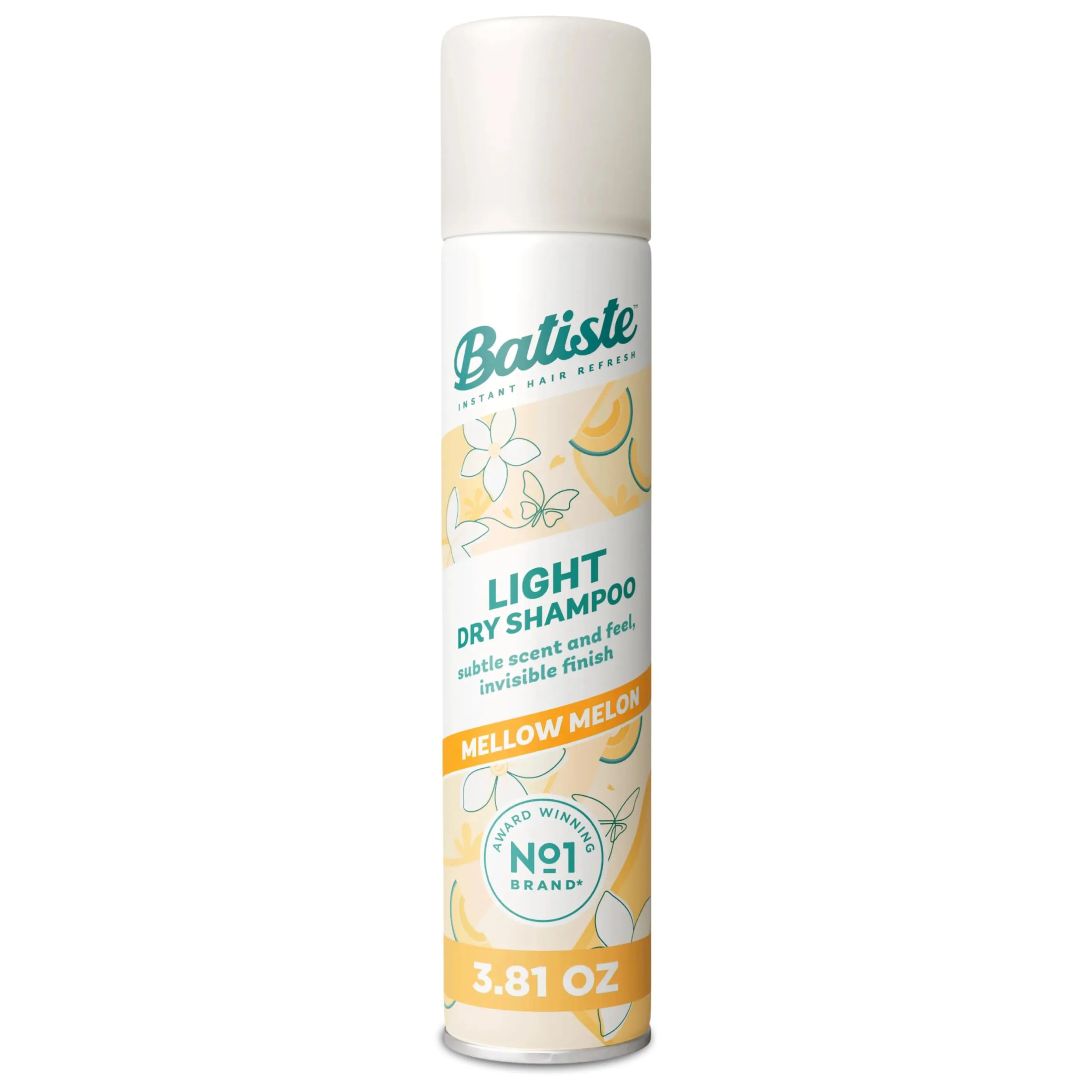 Environmentally Friendly Batiste Light Dry Shampoo Mellow Melon Fragrance 3.81 Oz Carefully Designed