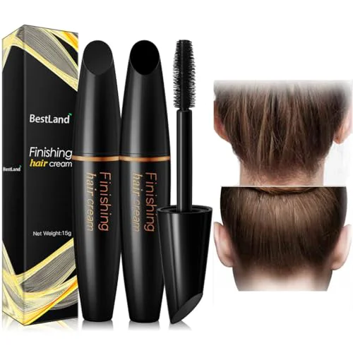 High-Performance Land 2 Pcs Hair Finishing Stick Hair Mascara Flyaway Hair Tamer Stick Refreshing Not Greasy Feel Shaping Gel Wax Fixer for Bangs Edges Frizz Recyclable
