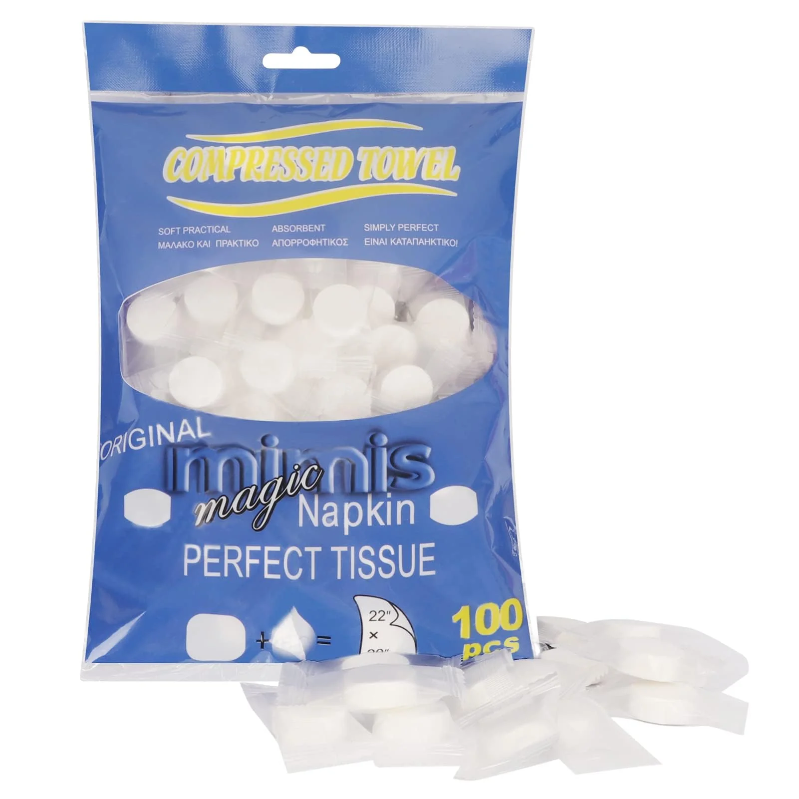 Fast Classycoo Compressed Towel 100 PCS Mini Tablets Disposable Portable Face Towel Cotton Coin Tissue for Travel Camping Hiking Sport Home Hand Carefully Designed