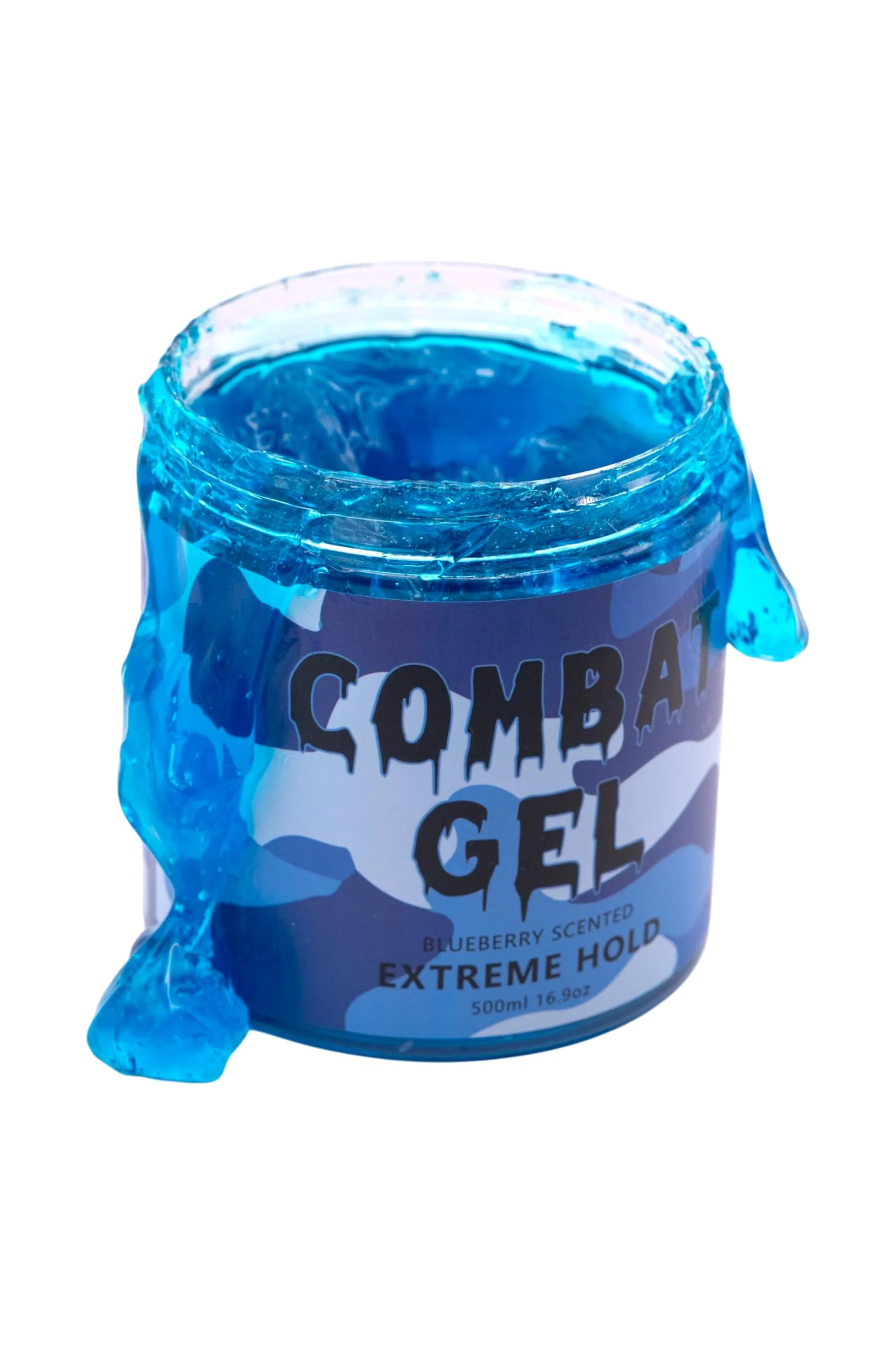 Classic Combat Gel extreme hold hair gel 500 ML Blueberry Stylish
