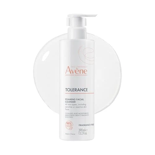 Secure Avène Tolerance Daily Foaming Facial Cleanser Effective