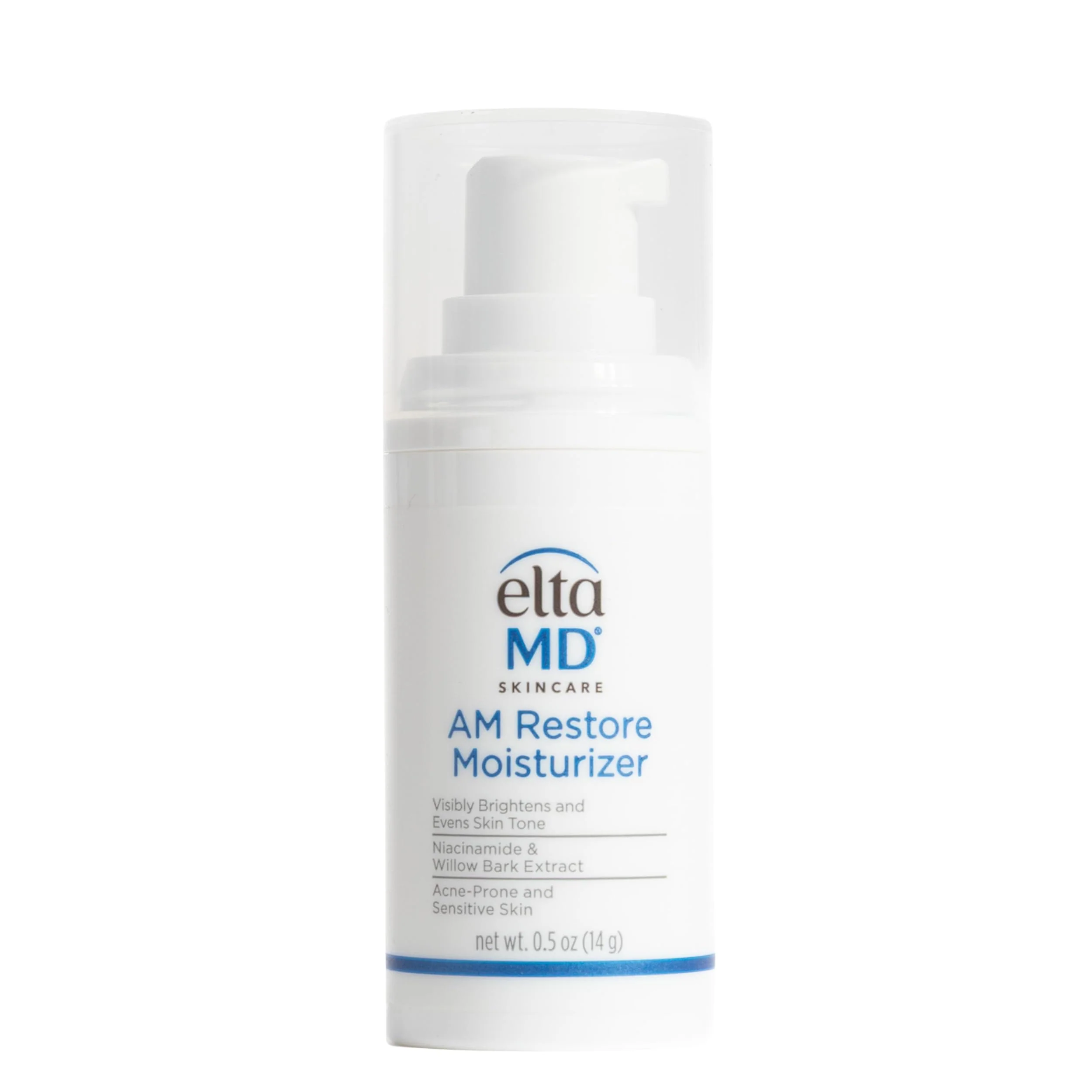 Specialty EltaMD AM Restore Face Moisturizer for Women and Men Light Moisturizer Face Cream Made with Niacinamide and Hyaluronic Acid .5 Ounce Sustainable