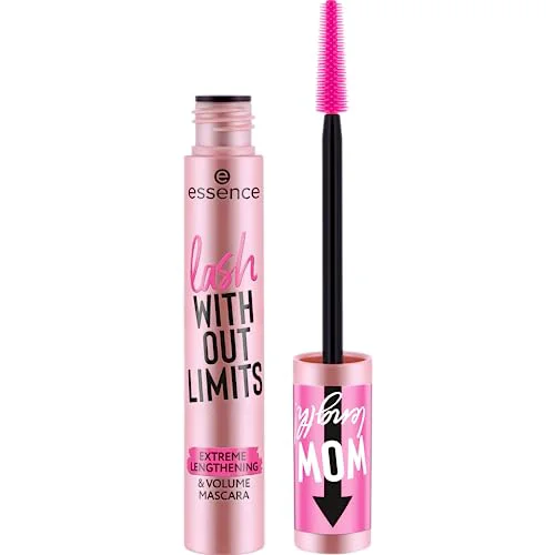 Crafted essence Lash Without Limits Extreme Lengthening Volume Mascara 01 Extra Black Volumizing Lengthening Vegan Cruelty Paraben Stylish