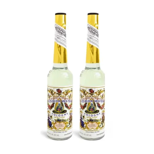 Efficient Florida Water After Shave Cologne Fresh Clean Fragrance 2-Pack of 7.5 Fl Oz Bottles. Practical