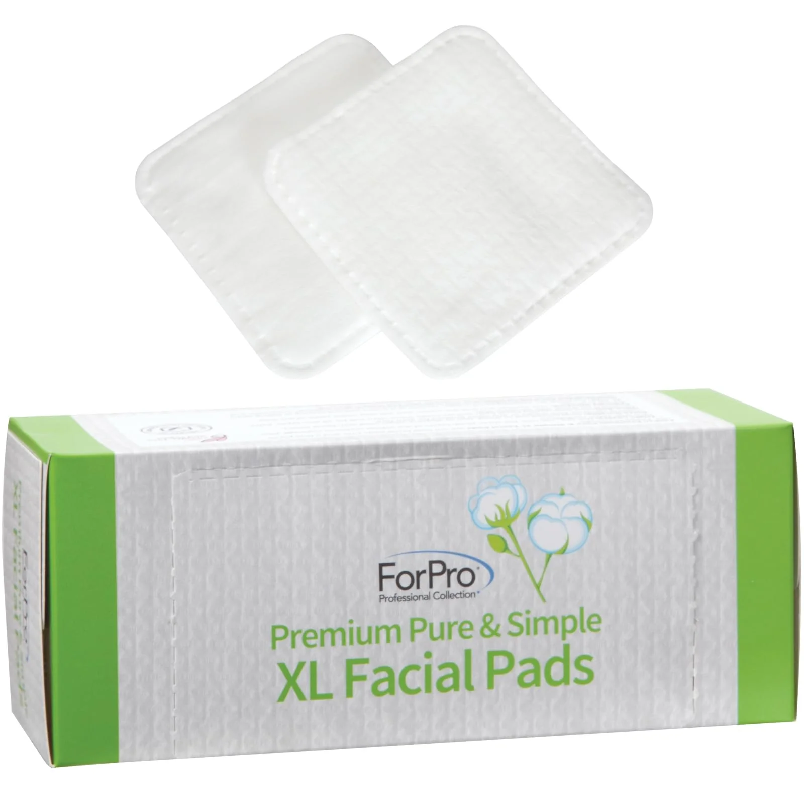 Consistent ForPro Premium Pure Simple XL Facial Pads Triple Layered Ultra Soft Contemporary