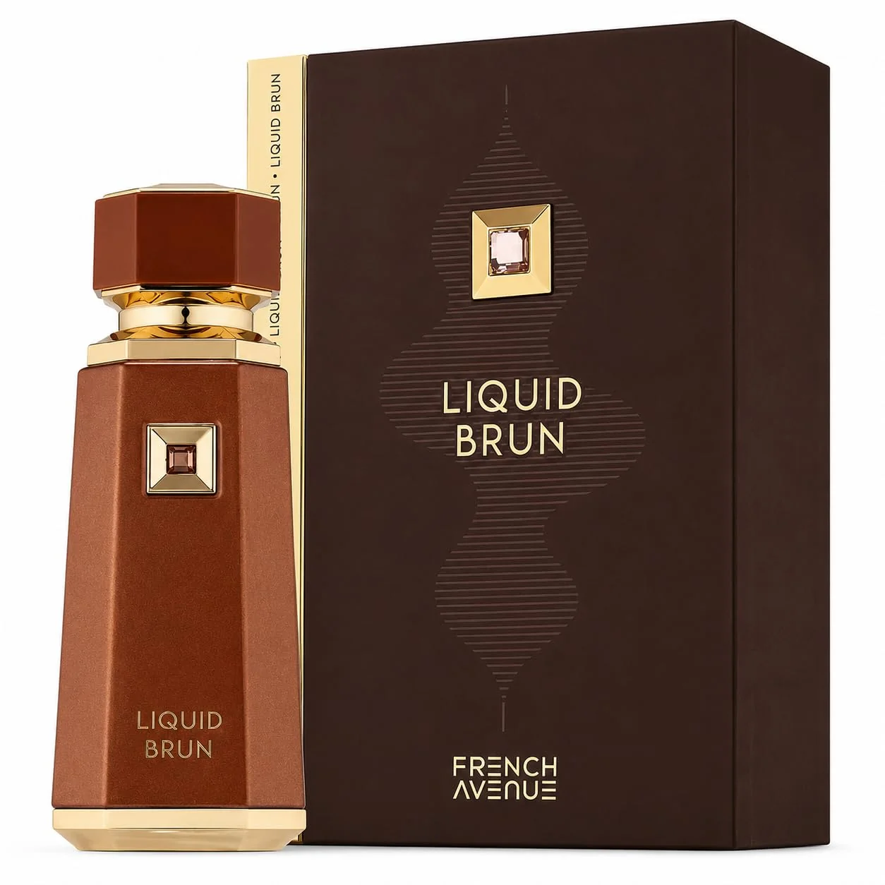 Smooth Fragrance World Liquid Brun Eau de Parfum for Men 100ml by French Ave Dependable