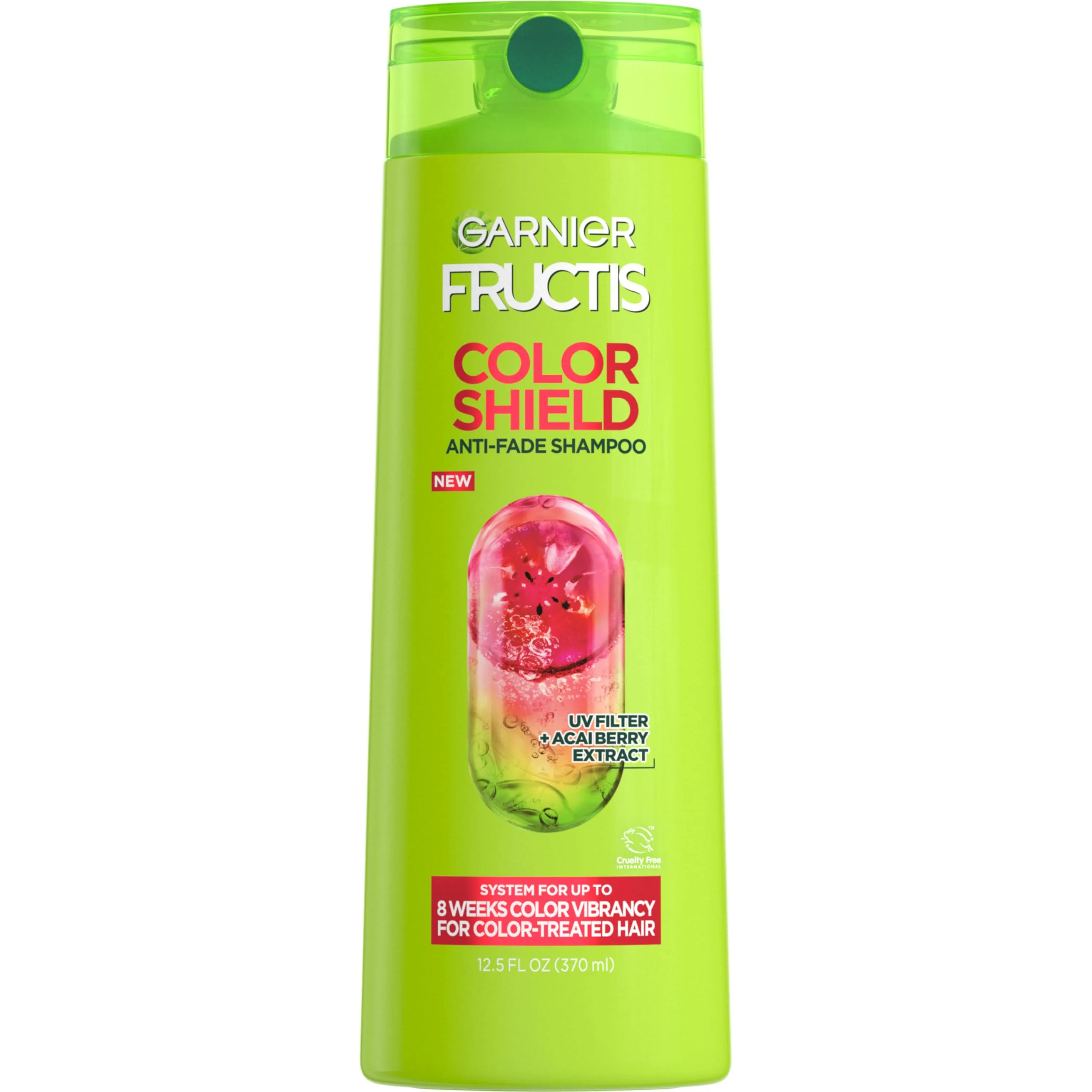 High-Grade Garnier Fructis Color Shield Shampoo Fortifying Shampoo for Color Treated Hair Works on All Types and Shades of Hair Vegan and Paraben 12.5 Practical