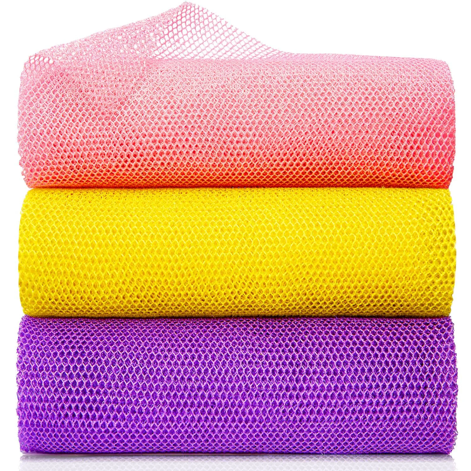 Outstanding African Net Sponge African Exfoliating Net African Bath Sponge African Scrubbing Long Net Rag African Wash Net Shower Body Scrubber Fine Crafted