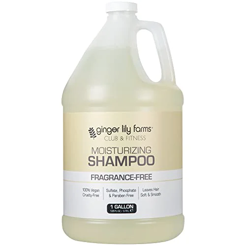 Eco-Friendly Ginger Lily Farms Club Fitness Moisturizing Shampoo for All Hair Solid