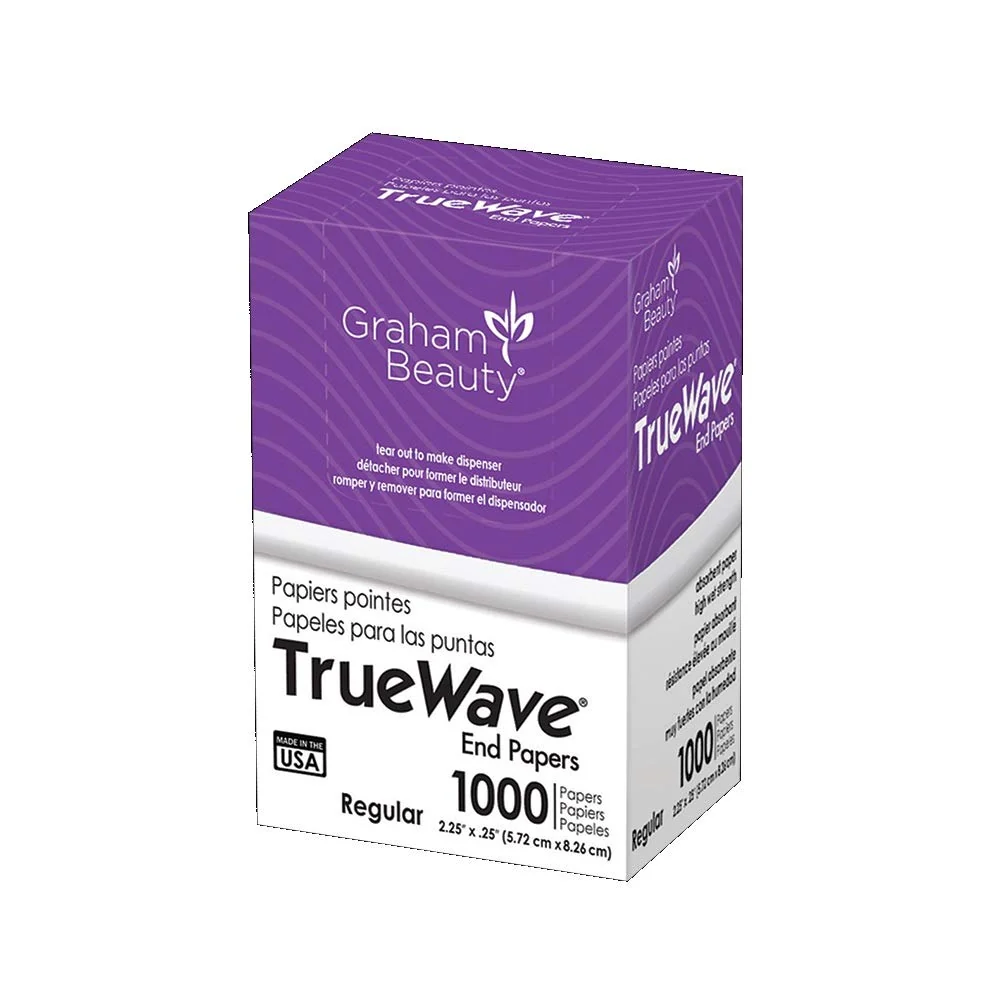 Detailed Graham Beauty TrueWave End Papers - 1000 BX - 100BX CS Enhanced