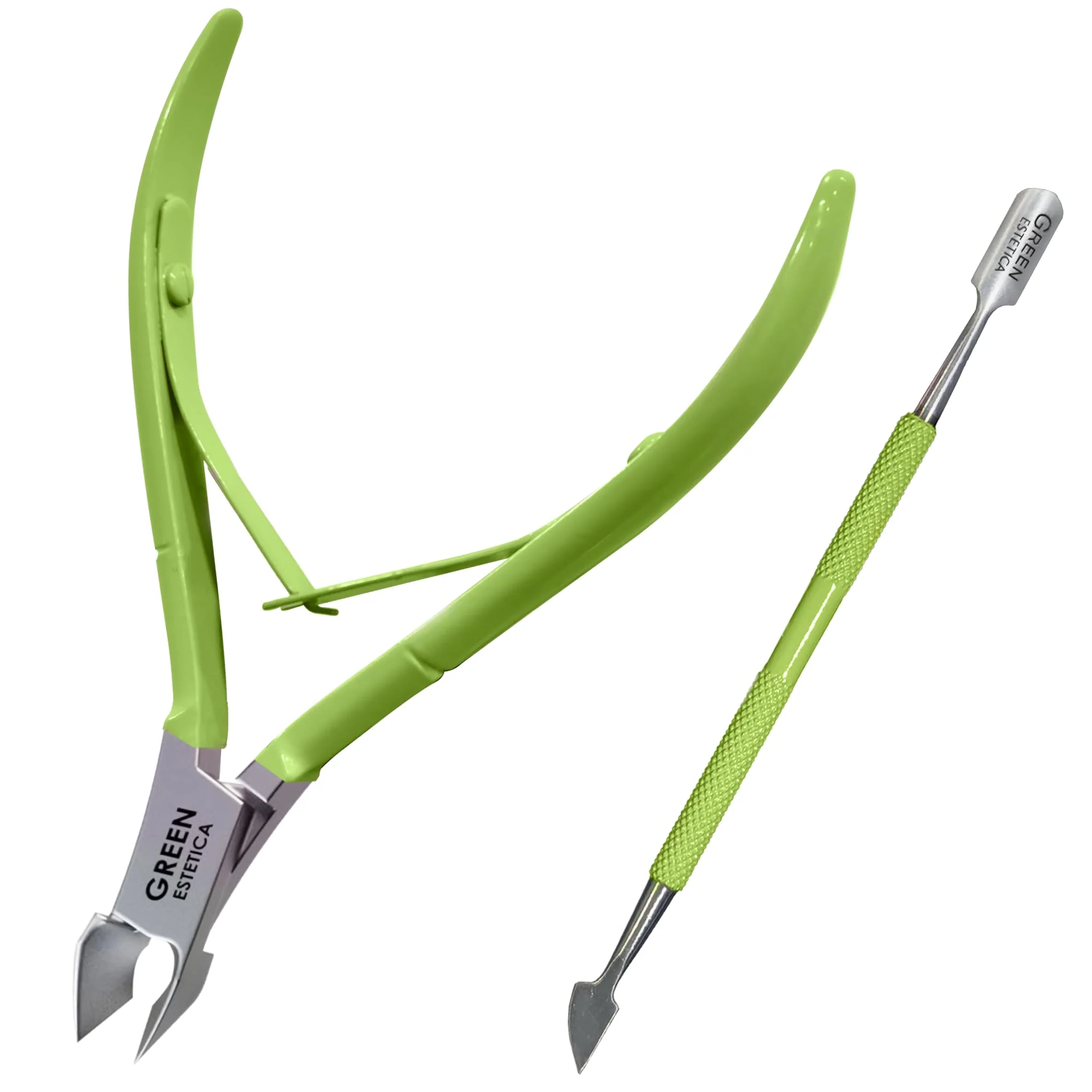 Certified Professional Cuticle Trimmer Nail Cuticle Cutter Stainless Steel Cuticle Nippers with Sharp Blades Double Spring Manicure Tools for Nail Care Pedicure Proven