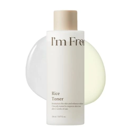 Trusted I'm From Rice Toner Korea Glow Milky Rice Toner niacinamide Glass Dewy Hydration Calming All Skin Types Korean Skin Care 5.07fl.oz Verified