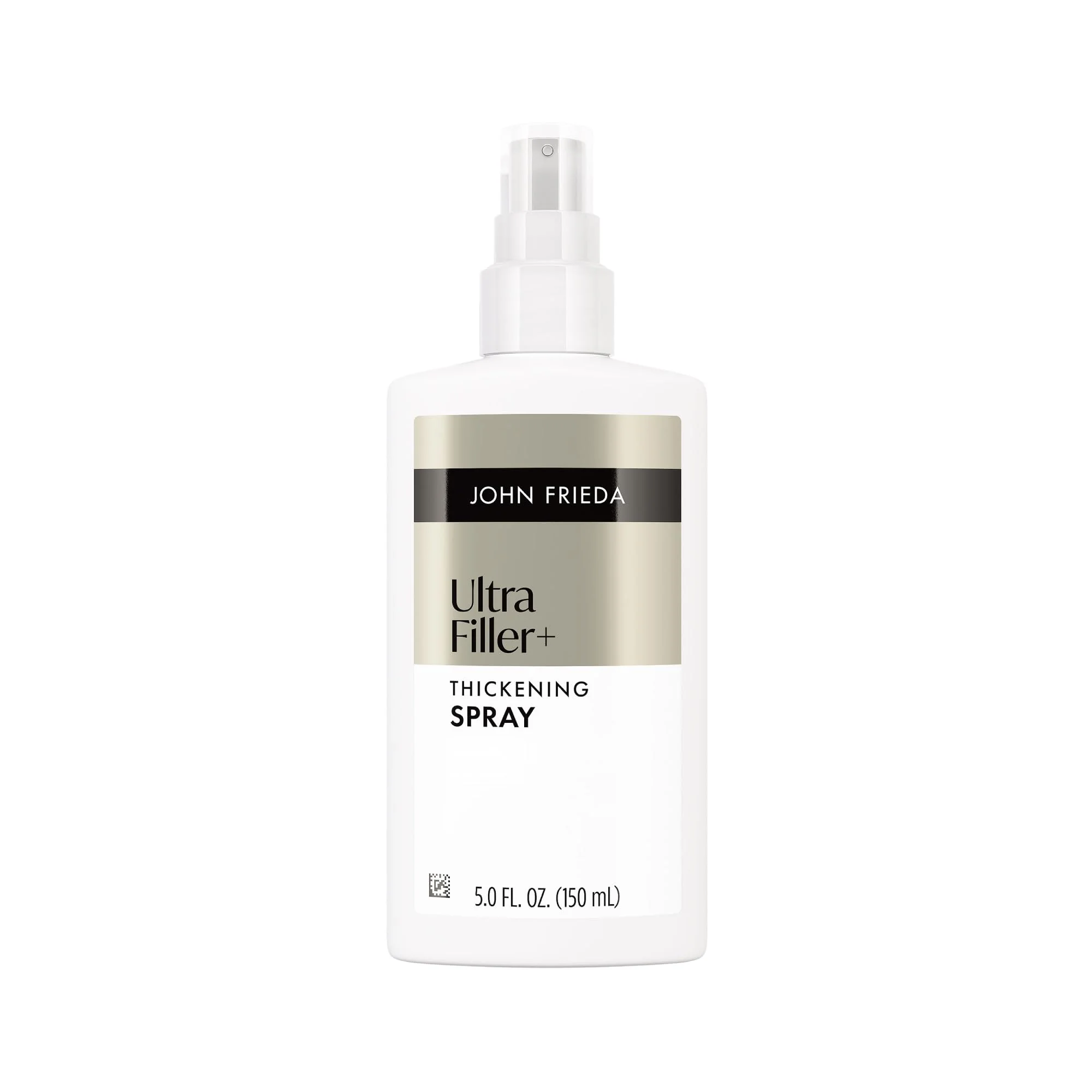 Functional John Frieda ULTRAfiller Thickening Spray for Fine Thin Hair Volumizing Spray with Biotin Hyaluronic Acid Heat Protection 5 fl oz Traditional