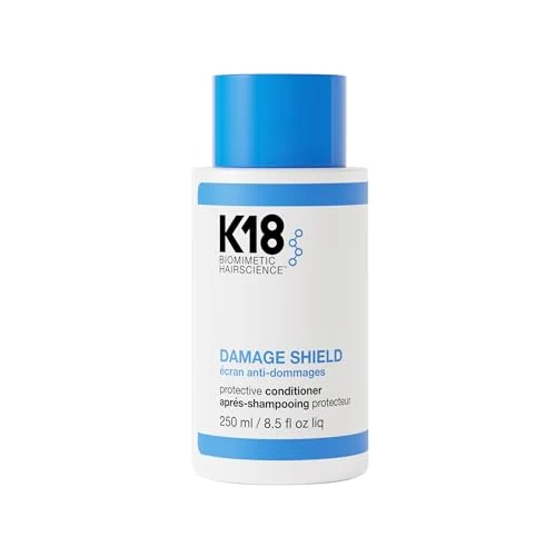 Lightweight K18 Damage Shield Protective Conditioner for Damaged Hair - Color Safe Conditioner with 3 Day Damage Protection - Weightlessly Softens Detangles Eco-Friendly