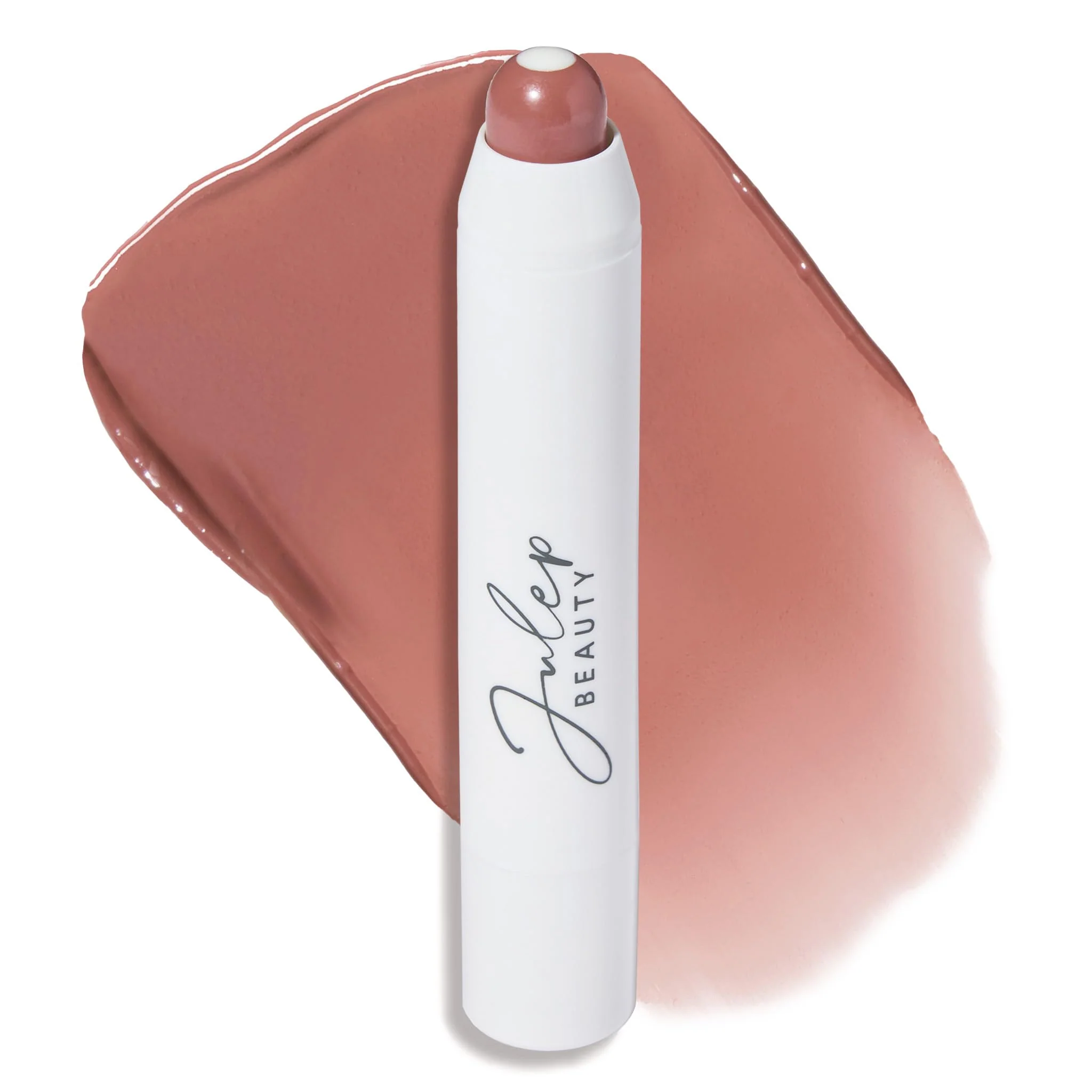 Optimized Julep It's Balm Tint of Color Lip Balm - Rosewood Nude Hydrating Lip Color with Vitamin E Core Natural Gloss Finish Vegan Cruelty- Fine