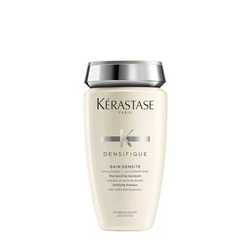 Pure KÉRASTASE Densifique Densité Shampoo Thickening Strengthening Shampoo Removes Build-Up Adds Shine with Hyaluronic Acid for Fine Thin Thinning Stylish