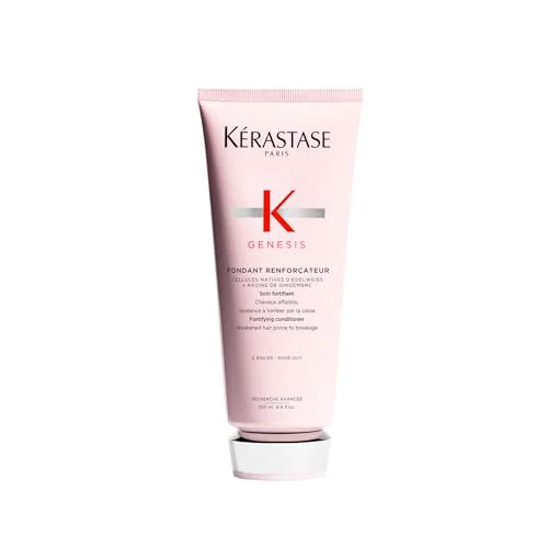 Effective Kerastase Genesis Strengthening Fondant Renforcateur Conditioner - For Weak or Damaged Hair Detangles Hydrates For Normal to Dry Hair 6.8 Fl Oz Modern