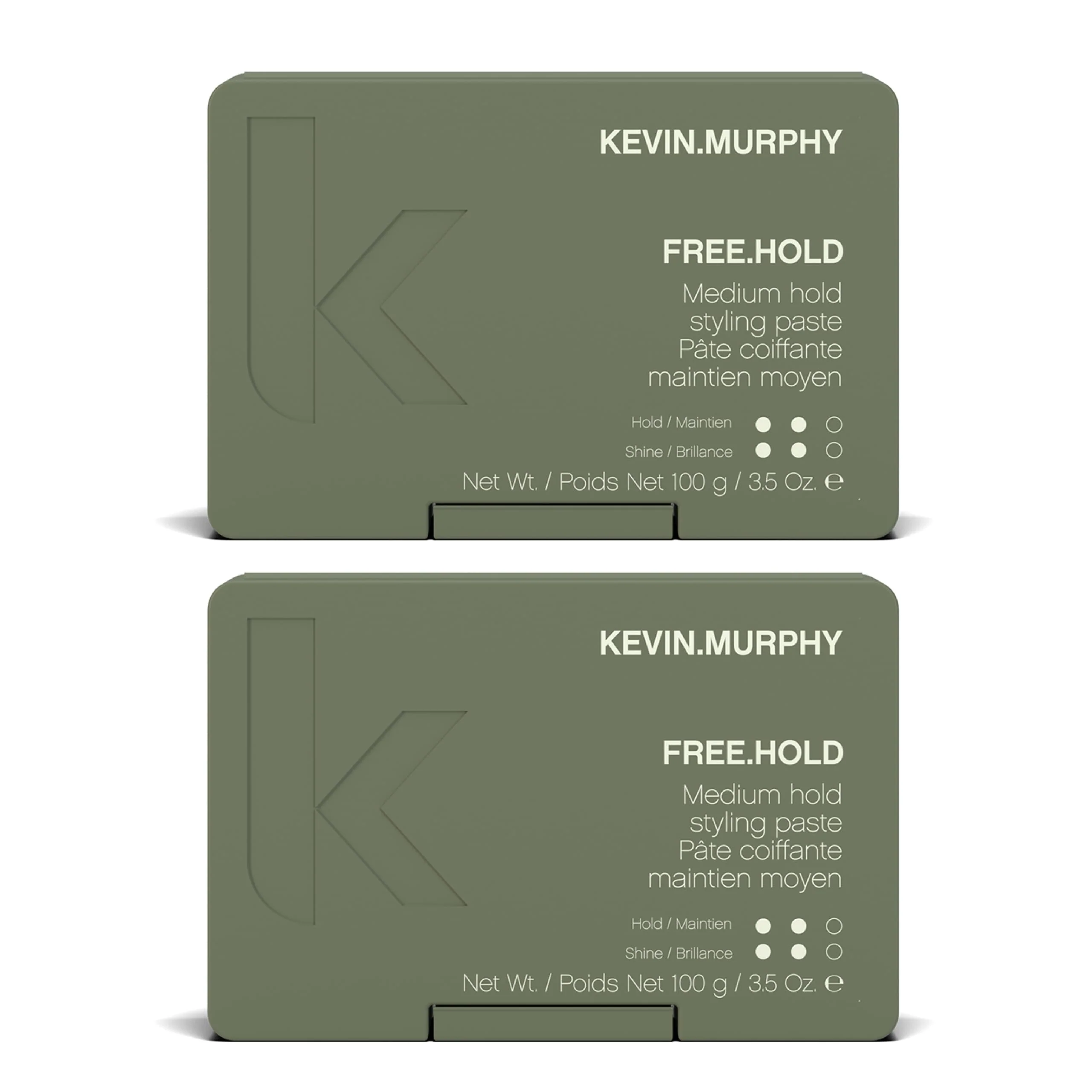 Natural KEVIN.MURPHY .HOLD - Hair Styling Paste - For All Types - Medium Hold - Breakage Prevention - Styling Product - Paraben Hair Caree - 100 g Refined