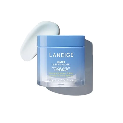 Professional LANEIGE Water Sleeping Mask Hydrating Korean Overnight Face Mask with Hyaluronic Acid Blend Niacinamide for Deep Hydration Glowing Skin Barrier Traditional