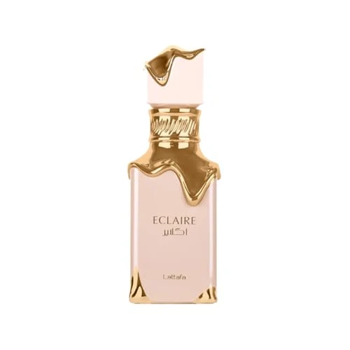 Professional Lattafa Eclaire - Vanilla Caramel Sweet Floral - Eau de Parfum Long-Lasting Fragrance for Women 3.40 Ounce 100 ml Functional