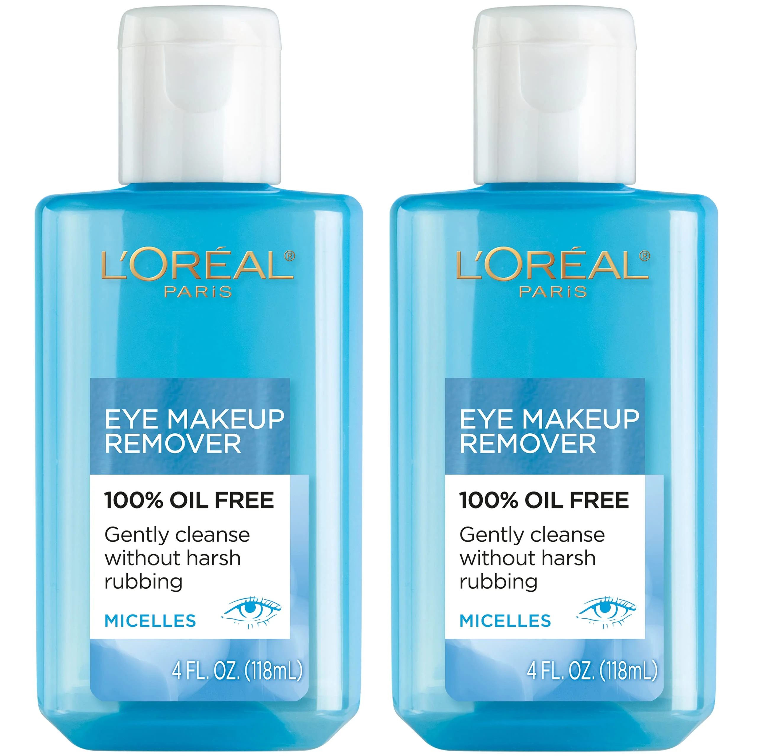 Official L'O Paris Clean Artiste Oil Eye Makeup Remover 2 Count Efficient