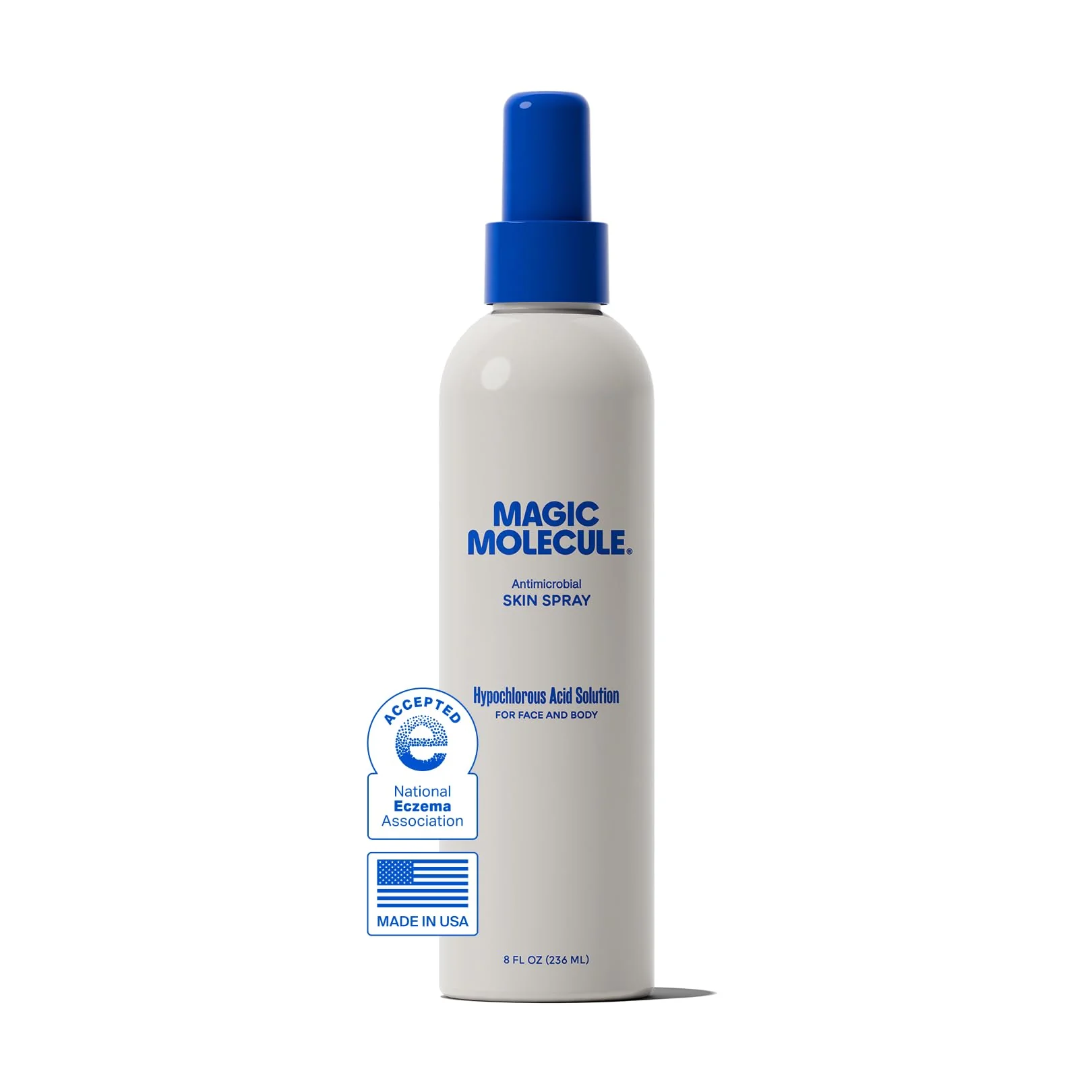 Healthy Molecule Hypochlorous Acid Spray for Breakout-Prone Skin Eczema Itchy Rashes Helps 50 Dermal Issues Safe for Multiple Daily Uses Original