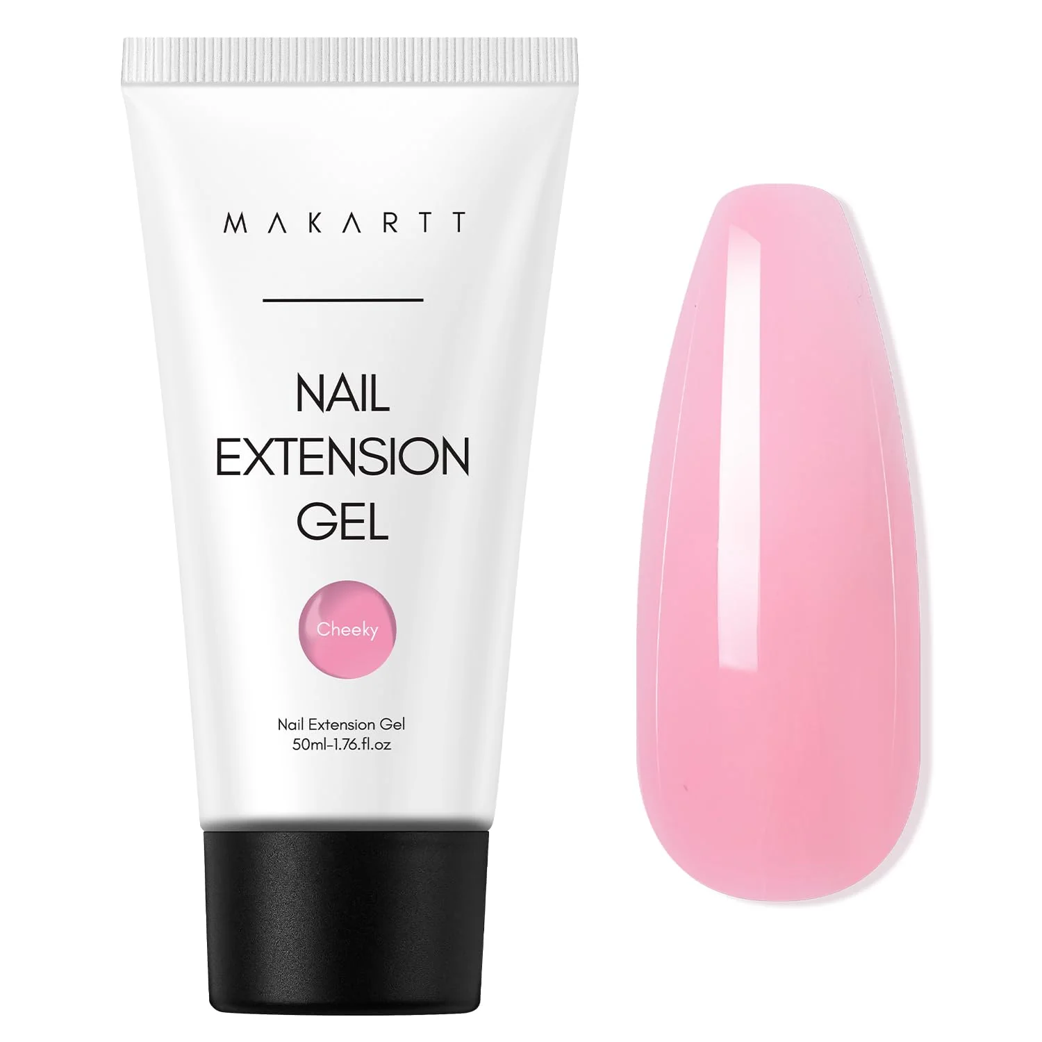 Excellent Makartt Poly Nail Gel 50ML Builder Nail Extension Gel Daisy Pink Long-Lasting Easy-Use Gel for DIY Home Salon Authentic