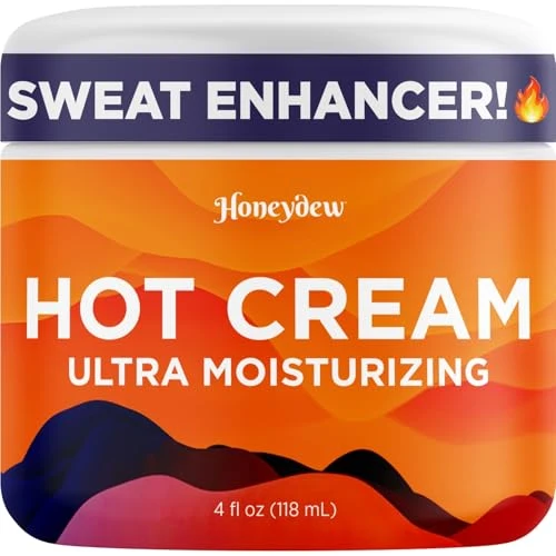 Luxury Hot Firming Lotion Sweat Enhancer - Skin Tightening Cream for Stomach Fat and Cellulite - Sweat Cream for Better Workout Results - Long Lasting Premium