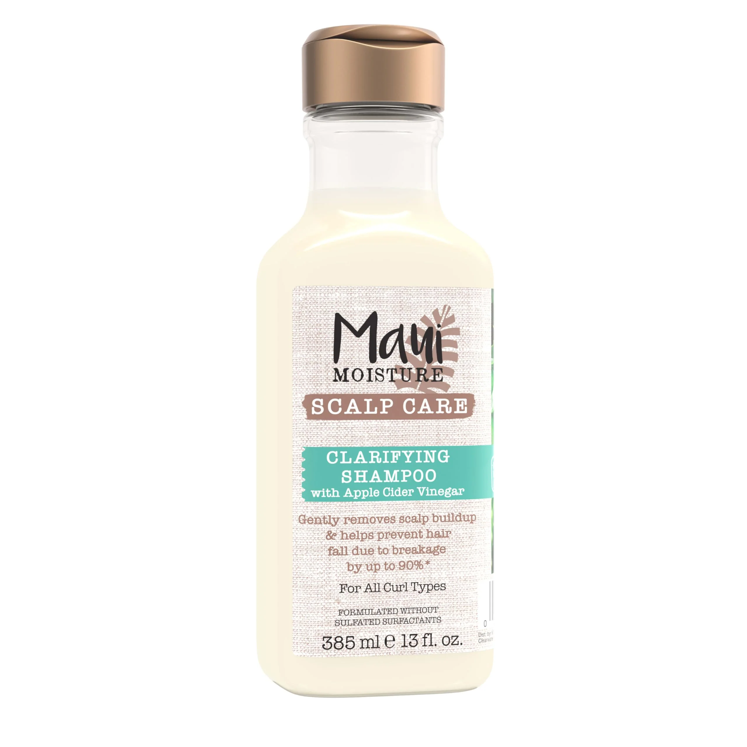 Artisan Maui Moisture Scalp Care Clarifying Shampoo Apple Cider Vinegar Curly Hair Shampoo Moisturizes Removes Scalp Build-Up Sulfate- Surfactants 13 User-Friendly