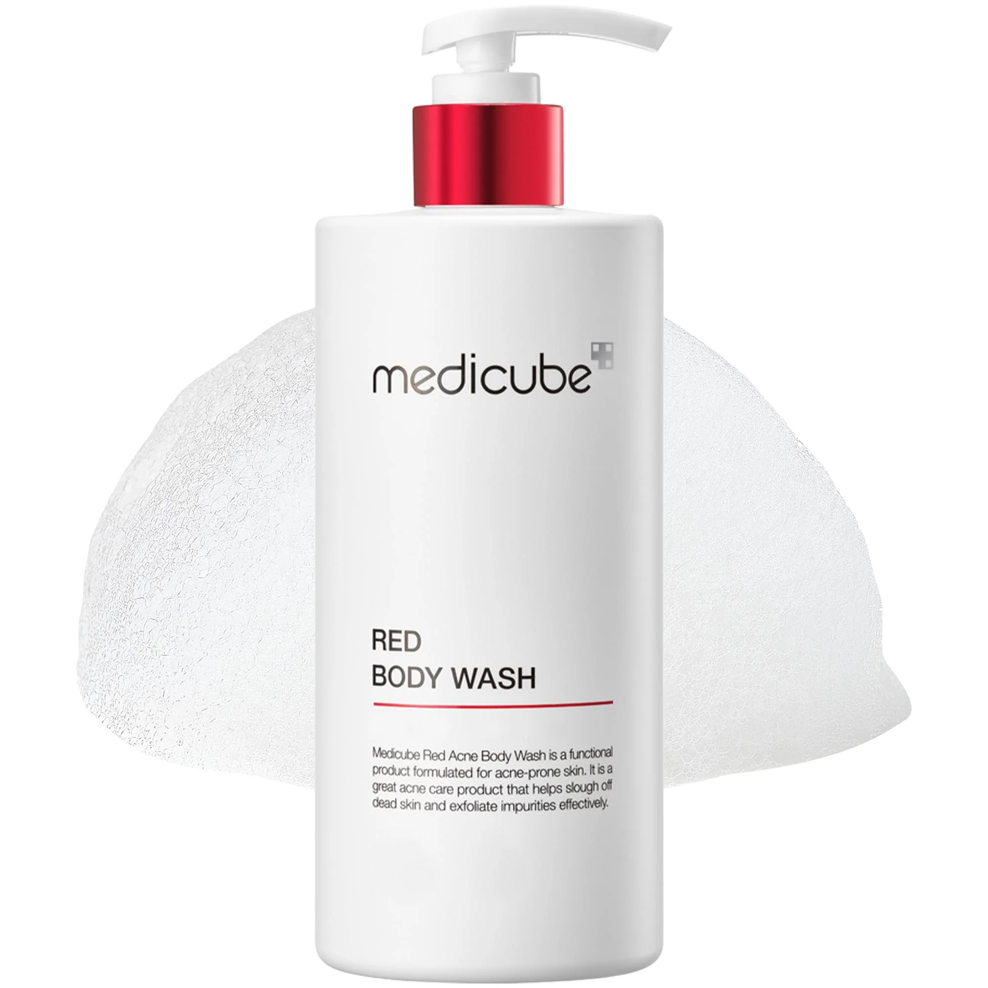 Environmentally Friendly medicube Red Body Wash - Low pH Clarifying Body Wash For Back Chest Specialty