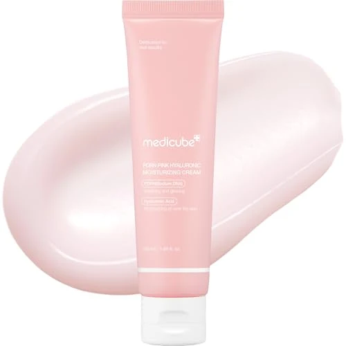 Solid medicube Salmon DNA PDRN Pink Hyaluronic Moisturizing Cream User-Friendly