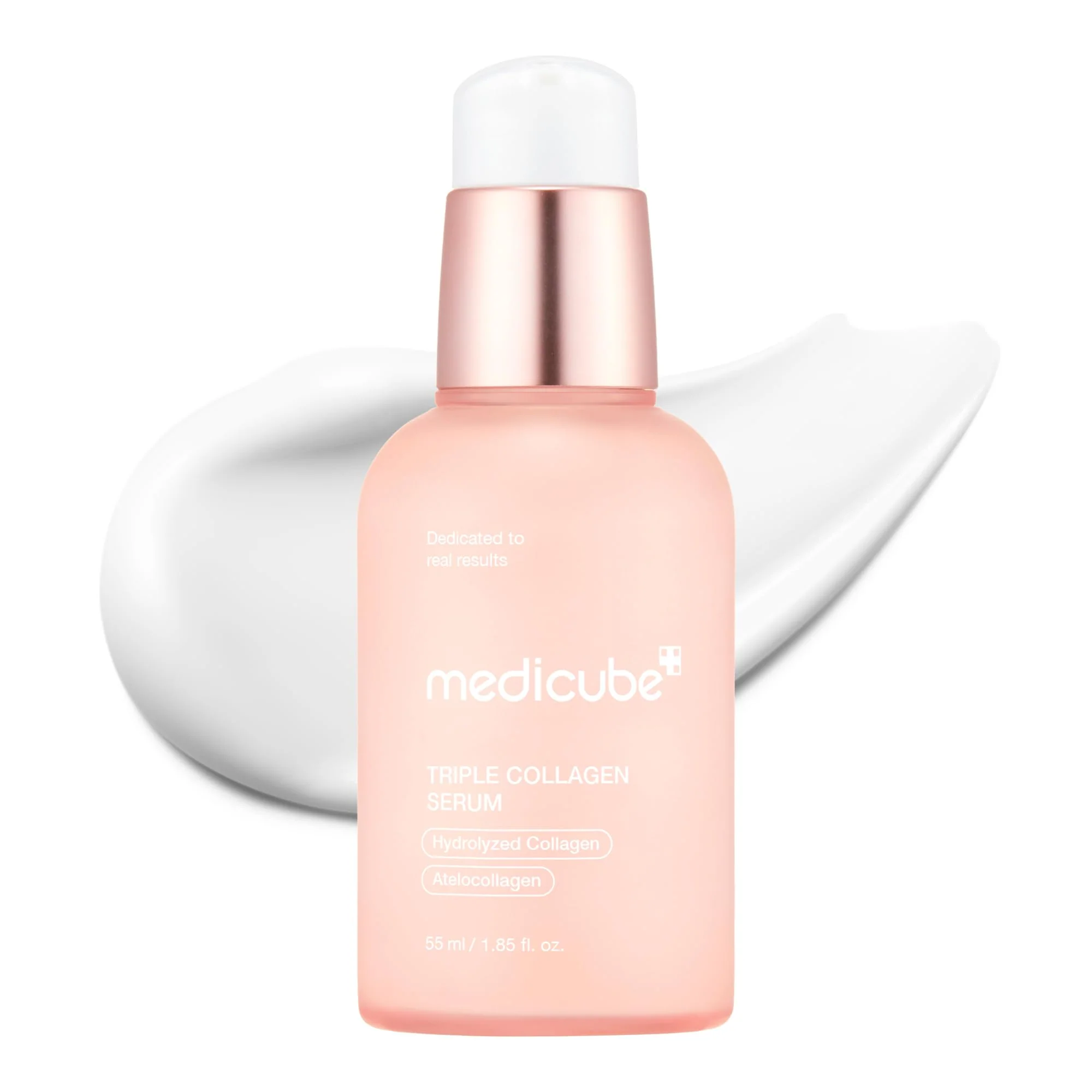 Natural Medicube Triple Collagen Serum 1.85 fl.oz - Nourish dull skin with Triple Collagen Complex - A lightweight serum with Niacinamide and Hyaluronic Acid Contemporary
