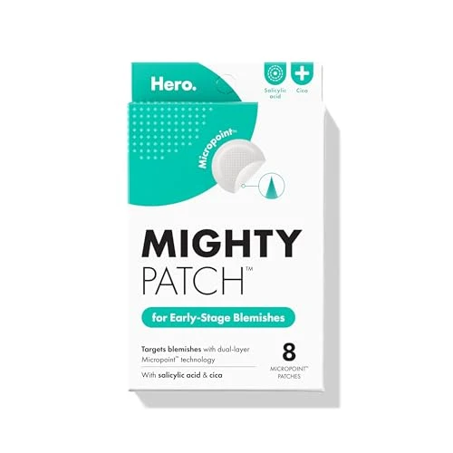 Consistent Mighty Patch Hero Cosmetics Micropoint Acne Pimple Patches 8 Ct Relaxed