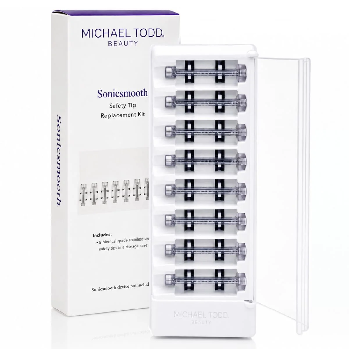 World-Class Michael Todd Beauty Sonicsmooth Sonicsmooth Pro Dermaplane Razor Blade Refills Modern