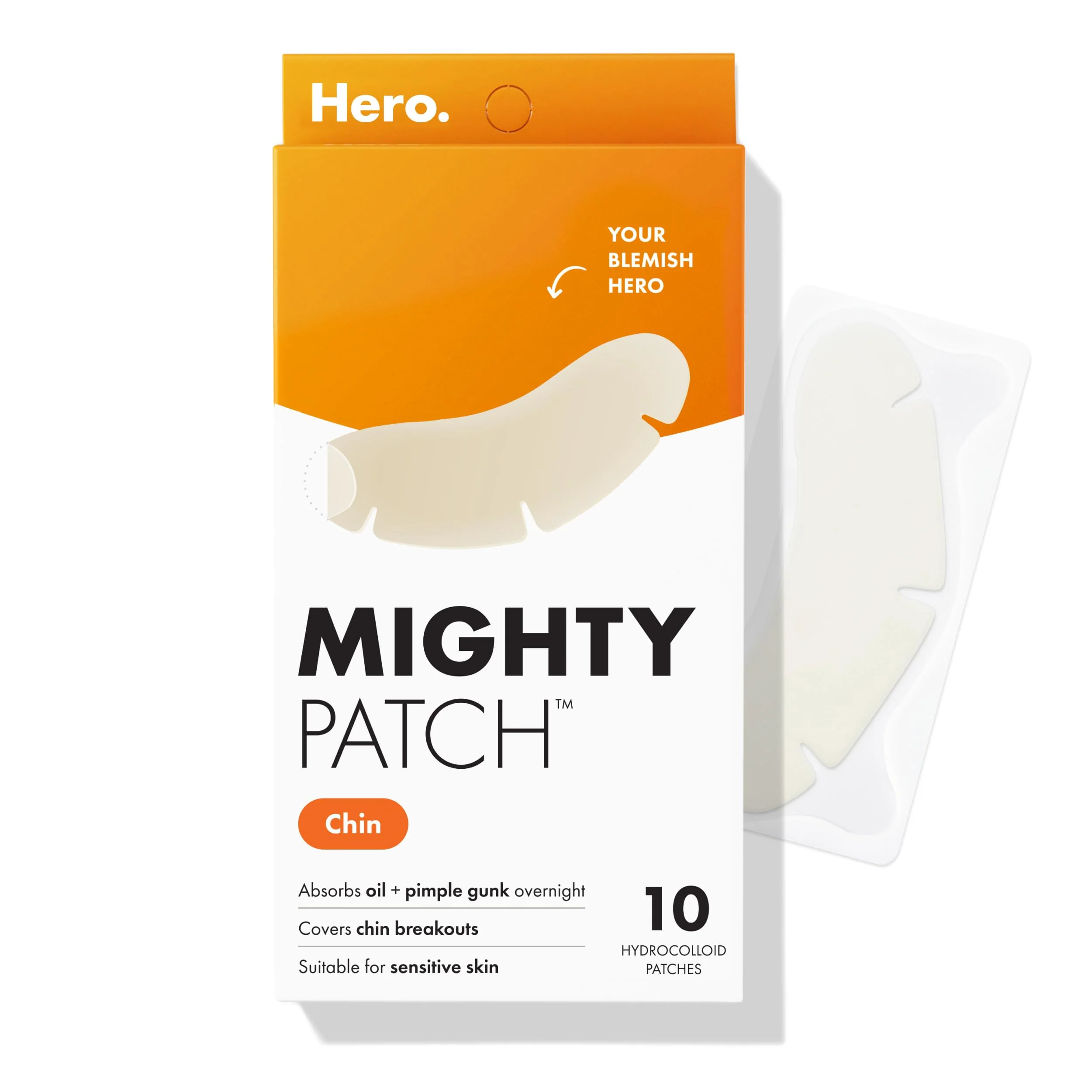 Efficient Mighty Patch Hero Cosmetics Chin Acne Pimple Patches 10 Ct Unique