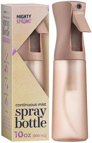 Smooth 10 OZ Continuous Spray Bottles - Ultra Fine Mist Sprayer Water Spray Bottle For Hair Stuff Mister Spray Bottle For Plants Mister Hair Spray Luxury