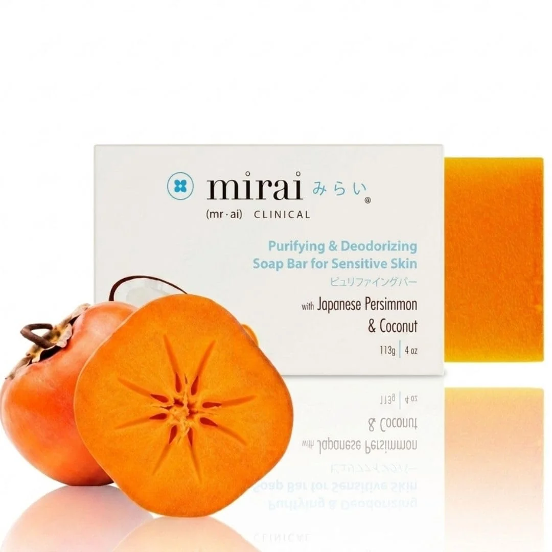 Traditional Mirai Clinical Persimmon Soap for Old People Smell Nonenal® Solution 100g Effective