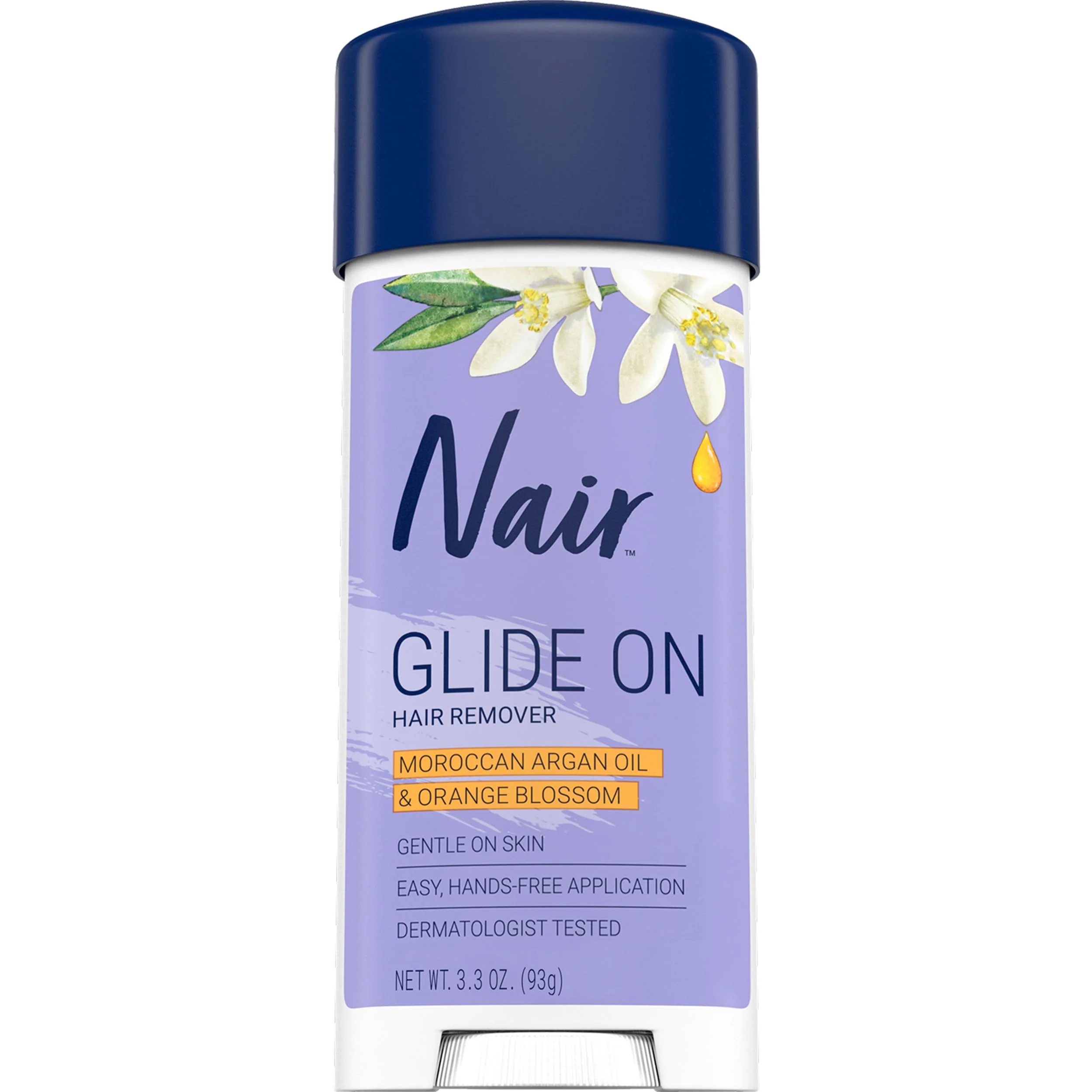 Modern Nair Glide On Hair Removal Cream Arm Leg and Bikini Hair Remover Depilatory Cream 3.3 Oz Stick Selected