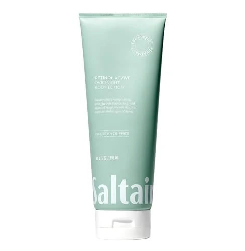 Verified Saltair Retinol Revive Night Lotion - Dual-Action Retinol Body Lotion for Smoother Firmer Looking Skin - Hydrating Moisturizer with Kelp Allantoin Convenient