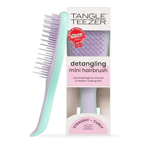 Efficient Tangle Teezer Detangler Mini Hair Brush Wisteria Leaf High-Quality