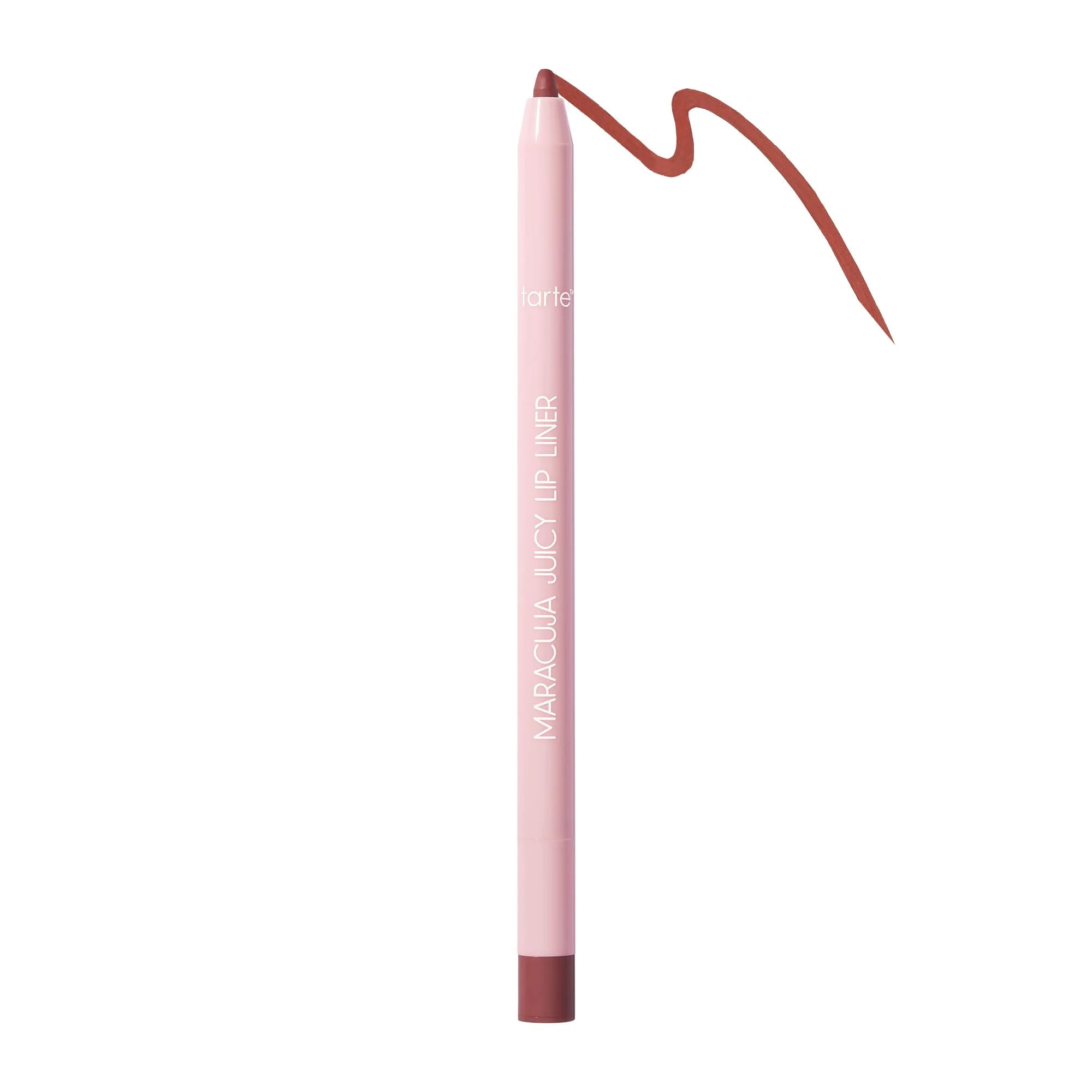 Authentic tarte maracuja juicy lip liner - Creamy Matte Lip Liner with Hyaluronic Acid with Vitamin E Vegan Cruelty- full size deep mauve Practical