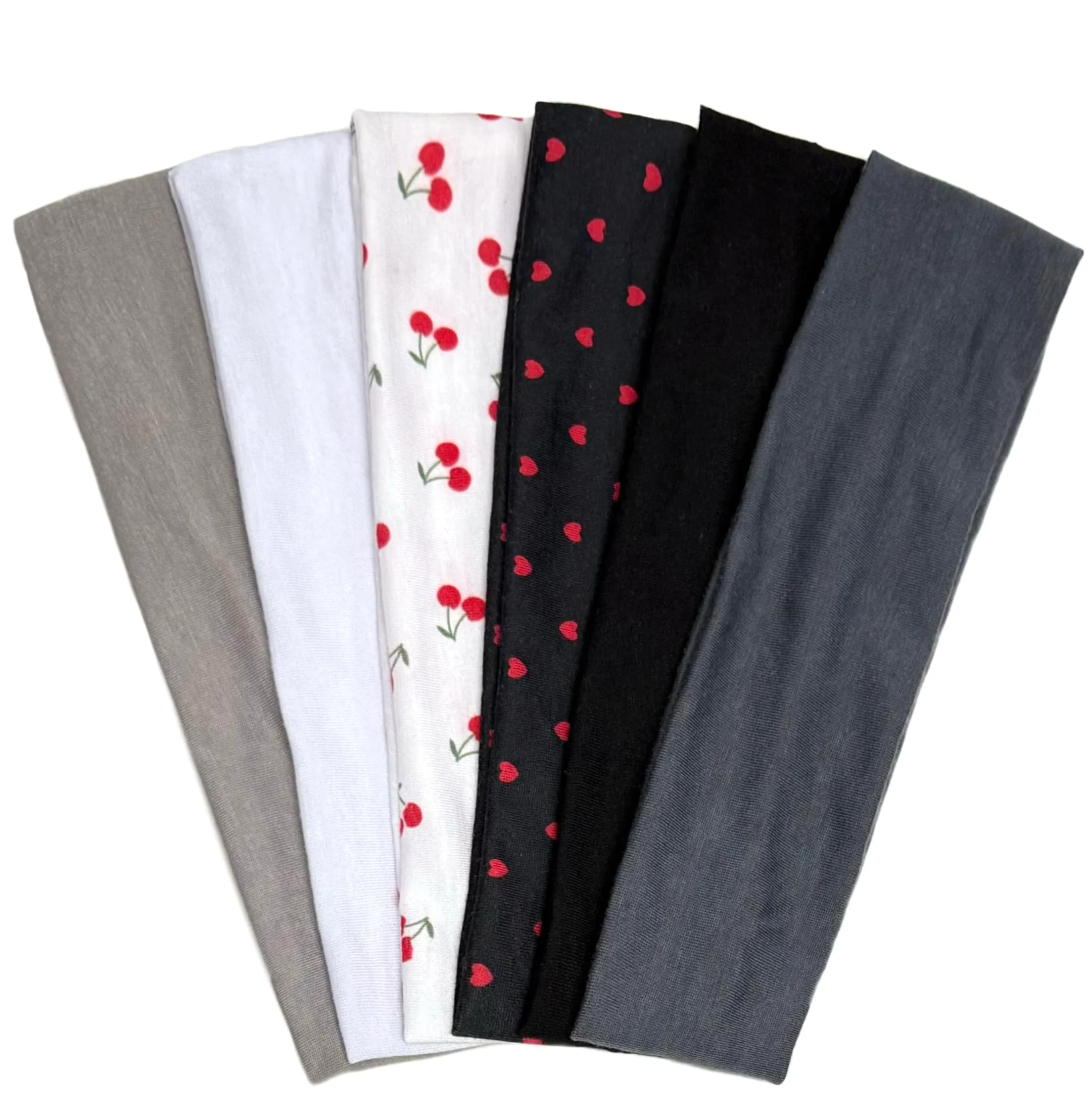 Carefully Designed TERSE Tie Dye Headbands for Women Short Hair Non Slip Elastic Sweat Hairbands Soft Fabric Hair Bands for Women's Hair Workout Yoga Running Sport Thin Enhanced