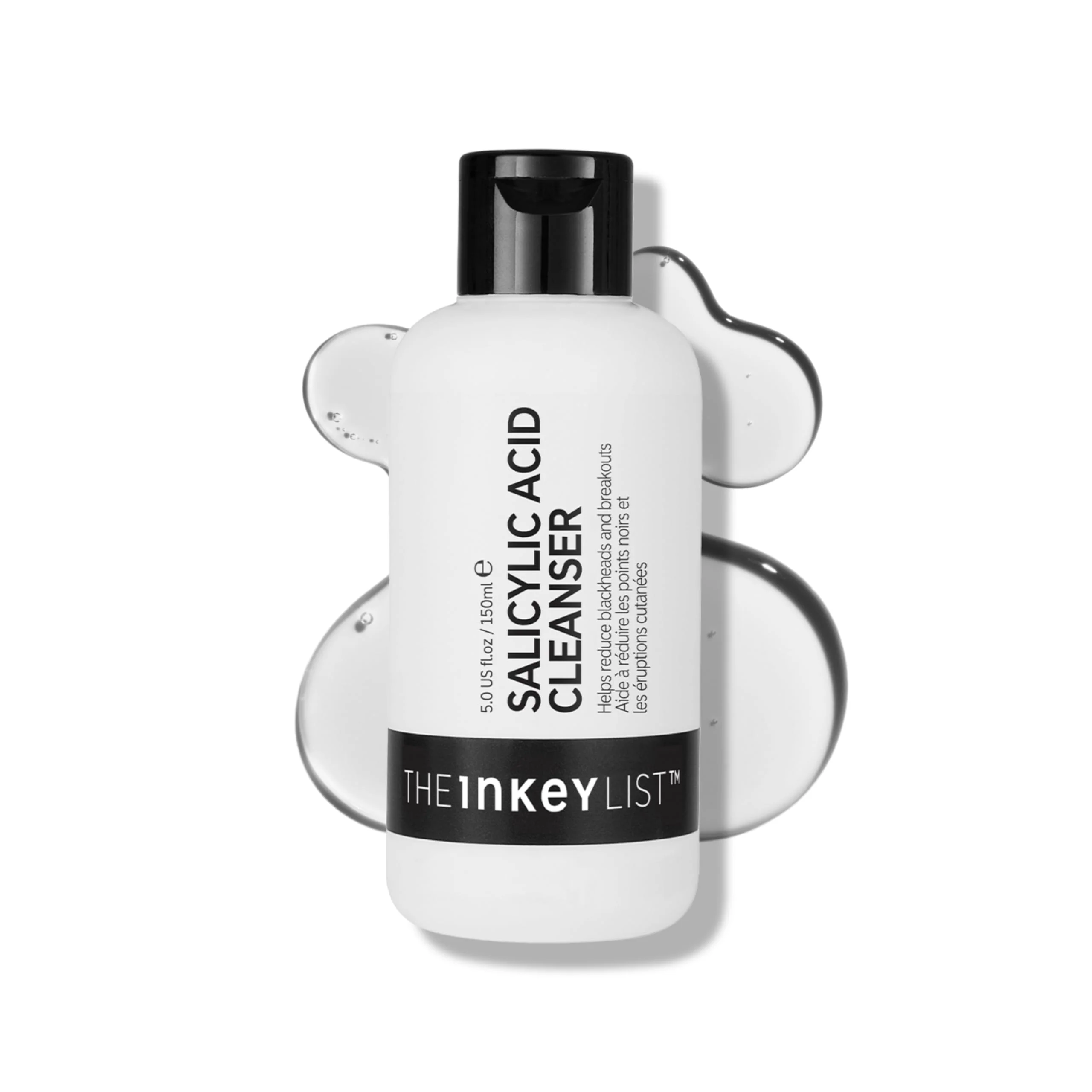 Elegant The INKEY List Salicylic Acid Cleanser - Daily Exfoliating Cleanser with 2 Salicylic Acid Zinc PCA Unclogs Pores Anti Acne Reduces Blackheads Long-Lasting