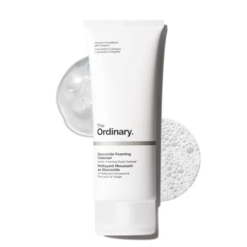 Original The Ordinary Glucoside Foaming Cleanser Gentle Foaming Face Wash for All Skin Types Including Sensitive Skin 5.1 Fl Oz Casual