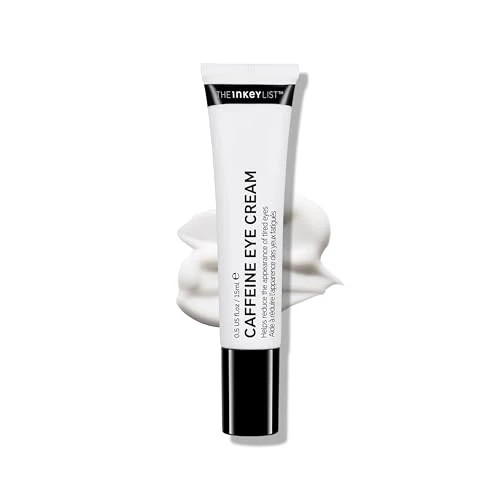 Stylish The INKEY List Caffeine Eye Cream Reduce Eye Puffiness and Dark Circle Blur Fine Lines 0.5 fl oz Solid