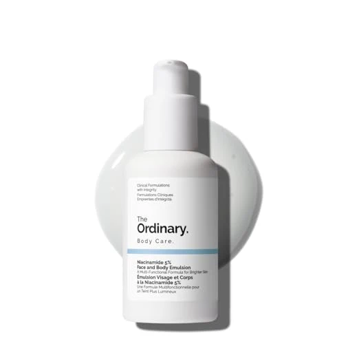 Sustainable The Ordinary Niacinamide 5 Face and Body Emulsion Dark Spot Skin Tone Corrector 3.4 Fl Oz Stylish