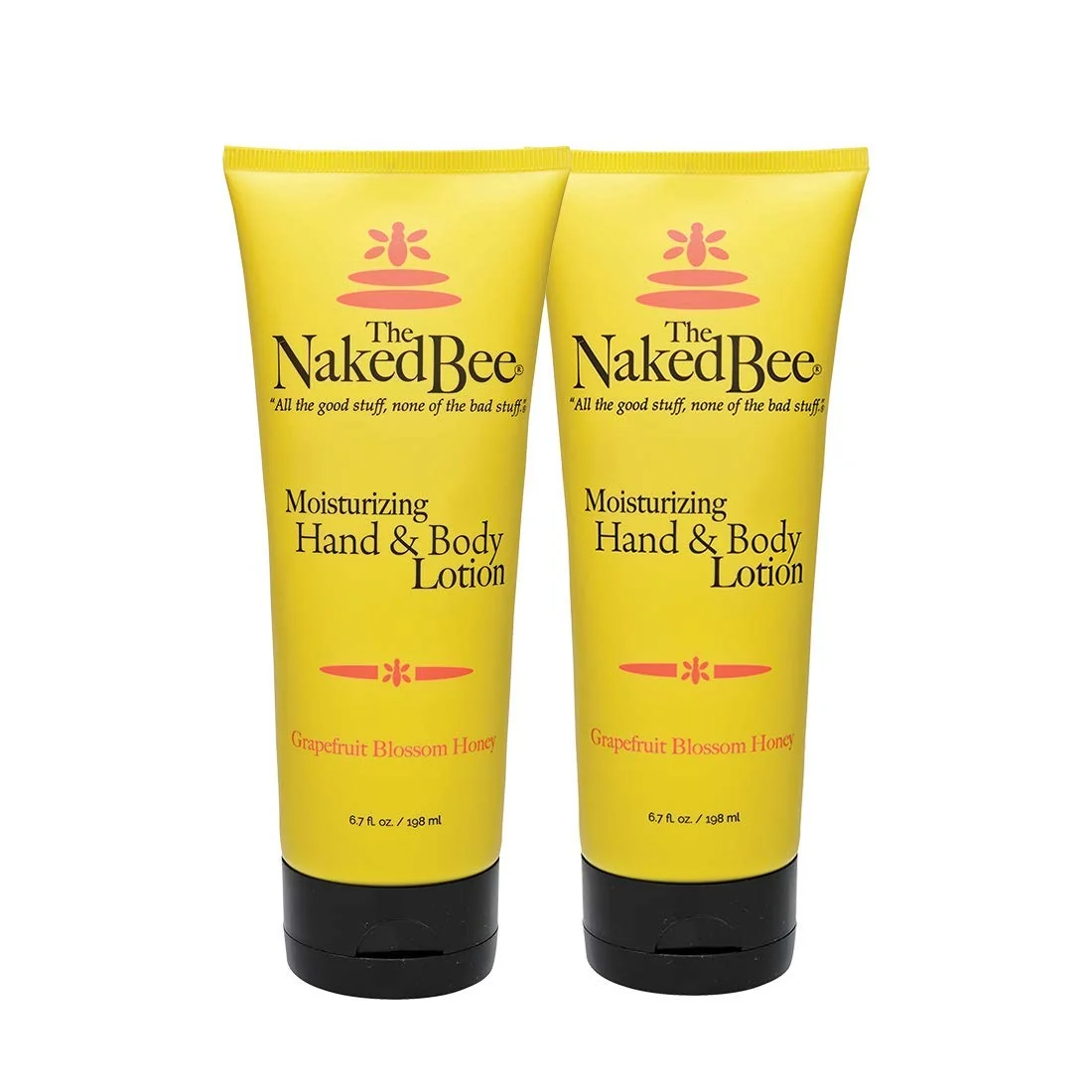 Smooth The Naked Bee Body Lotion Hair Spray Grapefruit Blossom Honey Head To Toe Duo - Moisturizing Body Lotion for Dry Skin Hair Perfume Spray for Women Top-Quality