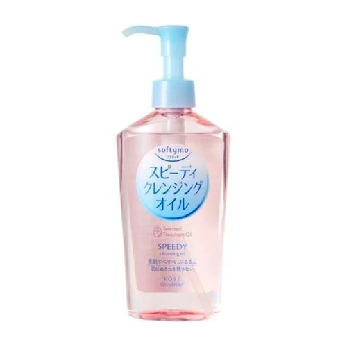 Excellent Thunder Tech KOSE Softymo Speedy Cleansing Oil Bottle 230ml Makeup RemoverJapan Direct Import Premium Material
